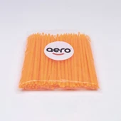 Aero Çuvaldız Plastik Dar Delik Kısa 12,5 cm (100 Adet) thumbnail 1