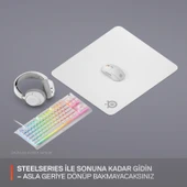 SteelSeries QcK Large Gaming Oyuncu Mouse Pad - Beyaz thumbnail 7