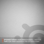 SteelSeries QcK Large Gaming Oyuncu Mouse Pad - Beyaz thumbnail 3