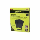 100 ADET 180 KUM KAĞIT SU ZIMPARASI 230X280MM (5250) - 1