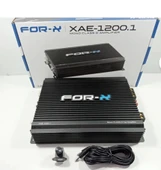 FOR-X XAE-1200.1-1 X 1200W GERÇEK RMS-KALİTELİ PROFESYONEL BAS KUMANDALI MONO ANFİ - 1