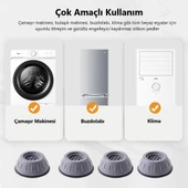Çamaşır Makinesi Titreşim Önleyici Kaydırmaz Vantuzlu Stoper Set (5250) - 4