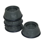 4 PARÇA  KÜÇÜK GRİ ÇAMAŞIR MAKİNE TİTREŞİM ÖNLEYİCİ AYAK (5250) - 1