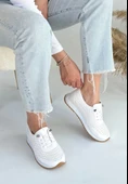 Tone Beyaz Cilt Bağcıklı Spor Ayakkabı thumbnail 7