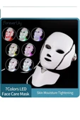 anka lazer Led Terapi Cihazı ( Led Maske) - Cilt Bakım Cihazı -mezoterapi Maskesi 7 Renk Multifonksiyonel thumbnail 3