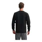 Regular Fit Kareli Kapitone Jakar Viskon Karışımlı Sweatshirt thumbnail 5
