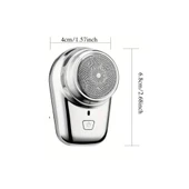 Mini Shaver Sıfır Sakal Taşınabilir Şarjlı Tıraş Makinesi IPX6 Korumalı (5250) - 3