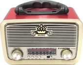 BT USB İBRELİ ŞARJLI RADYO (5250) - 1