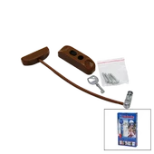 KAHVERENGİ HALATLI ANAHTARLI EMNYET KİLİT (5250) - 1