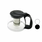 CAM DEMLİK 900ML - SİYAH VEYA BEYAZ GÖNDERİLİR (5250) - 1