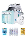 hydrafacial Led Maskeli -büyük Çelik Motorlu - 4 Lü Solüsyon Seti Ve Yaşlanma Karşıtı Serum +kırışıklık Serum thumbnail 1