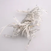 100 Ledli 8 Fonksiyonlu 10 Metre Led Aydınlatma Dekor Lambası (beyaz) (5250) - 7