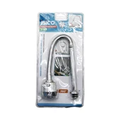 METAL KUBAR - BATARYA BORUSU KROM TOPAÇ BAŞLIK= KADEMELİ 360 DERECE YAYLI ANTİ TWİST VAKUMLU AMBALAJ (5250) - 1