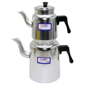 NO-5 LÜKS ALÜMİNYUM ÇAYDANLIK TAKIMI (5250) - 1