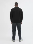 Jack Jones Jjesoho Sweat Quarter Zıp Hn Noos Pls Sweat 12279519 thumbnail 4