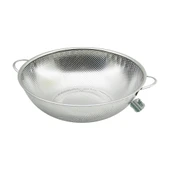 31CM  METAL KULPLU  ÇELİK SEPET SÜZGEÇ İNCE TEL AYAKLI (5250) - 1