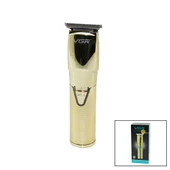 GOLD KROM KAPLAMA GÖVDE SAÇ - SAKAL KESME TRAŞ MAKİNESİ USB ŞARJLI V-903 (5250) - 1