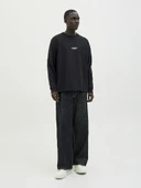 Jack Jones Soho Bisiklet Yaka Relax Fit Erkek Sweat 12278788 thumbnail 6