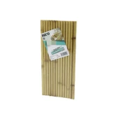 D.GEN DÜZ KANALLI ÇİFT TARAF=DÜZ - KANALLI AHŞAP BAMBU SERVİS SUNUM TAHTASI 17 X 39 X 1.5CM (5250) - 1