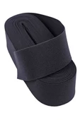 SİYAH  - 3CM PAÇA LASTİK GENİŞ 10MT. (5250) - 1