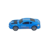 Çek Bırak Metal Küçük Arabalar 8 cm - SH40031 - Mavi Racing thumbnail 2
