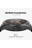 Ttec Tempus 35mm TFT Ekranlı Yuvarlak Metal Kasa Akıllı Saat VİTRİN thumbnail 3