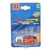 Çek Bırak Metal Küçük Arabalar 8 cm - SH40031 - Kırmızı thumbnail 5