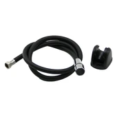 SİYAH PLASTİK PERLATÖRLÜ TAHARATMATİK HORTUM 120CM (5250) - 1