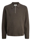 Jack Jones Blamılano Polo Yaka Relax Fit Erkek Kazak 12281743 - 5