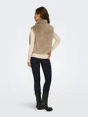 Only Dana Faux Fur Polar Kadın Yelek 15348986 thumbnail 10