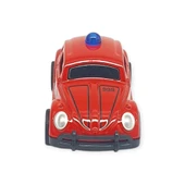 Çek Bırak Metal Küçük Arabalar 8 cm - SH40031 - İtfaiye Vosvos thumbnail 4