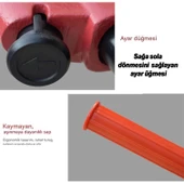 Manuel Diş Açma Pafta Kafası Tutucu 11/4" Boru Yedek Kolu Uzun Sap Çek Çevir Bırak Sağa Sola Dönerli thumbnail 5