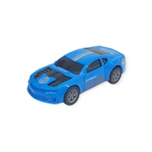 Çek Bırak Metal Küçük Arabalar 8 cm - SH40031 - Mavi Racing thumbnail 1