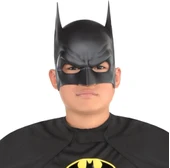 Eğitici Oyuncak Siyah Renk Çocuk Boy Arkadan Lastikli Batman Maskesi A Kalite  20x14 cm - 5