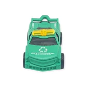 Çek Bırak Metal Küçük Arabalar 8 cm - SH40031 - Yeşil thumbnail 4