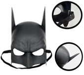 Eğitici Oyuncak Siyah Renk Çocuk Boy Arkadan Lastikli Batman Maskesi A Kalite  20x14 cm - 2