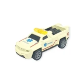 Çek Bırak Metal Küçük Arabalar 8 cm - SH40031 - Ambulans Arabası thumbnail 1