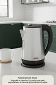 Sinbo SK-8026 1500 W 1.8 Lt Çelik Kettle Su Isıtıcı 360 Derece - 4