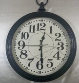 Dekoratif Köstekli Duvar Saati 40+30 - 2