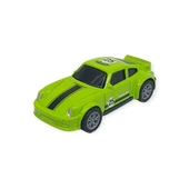 Çek Bırak Metal Küçük Arabalar 8 cm - SH40031 - Açık Yeşil - 1