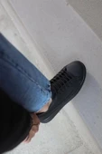 xramburada Sneakers Ayakkabı 010 Siyah (Siyah Taban) thumbnail 5