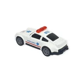 Çek Bırak Metal Küçük Arabalar 8 cm - SH40031 - Beyaz Ambulans Arabası thumbnail 3