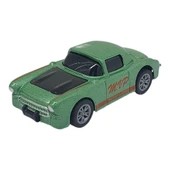 Çek Bırak Metal Küçük Arabalar 8 cm - SH40031 - Klasik Yeşil thumbnail 1