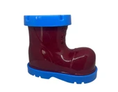 Bot Tasarımlı Kokusuz Küllük Bordo Mavi Plastik Bordo Asimetrik TR - 3