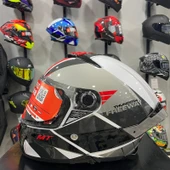 Thunder 4 SV Freeway A5 Parlak Kapalı Kask thumbnail 1