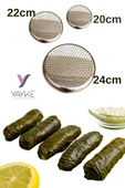 Yayke Sarma Dolma Tencere Kapağı Yapışmayı Önleyici Yaprak Sarma Pişirme Aparatı (3 Adet) - 1