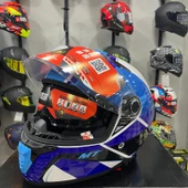 Thunder 4 SV Freeway A17 Parlak Kapalı Kask thumbnail 2