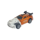 Çek Bırak Metal Küçük Arabalar 8 cm - SH40031 - Turuncu - 1