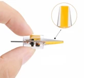 Cata CT-4255 3W COB LED Kapsül Ampul G4 Duy 12V Günışığı 3200K Enerji Tasarruflu Mini LED Lamba - 2