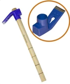 Ahşap Saplı Dövme Çelik Keser - 2